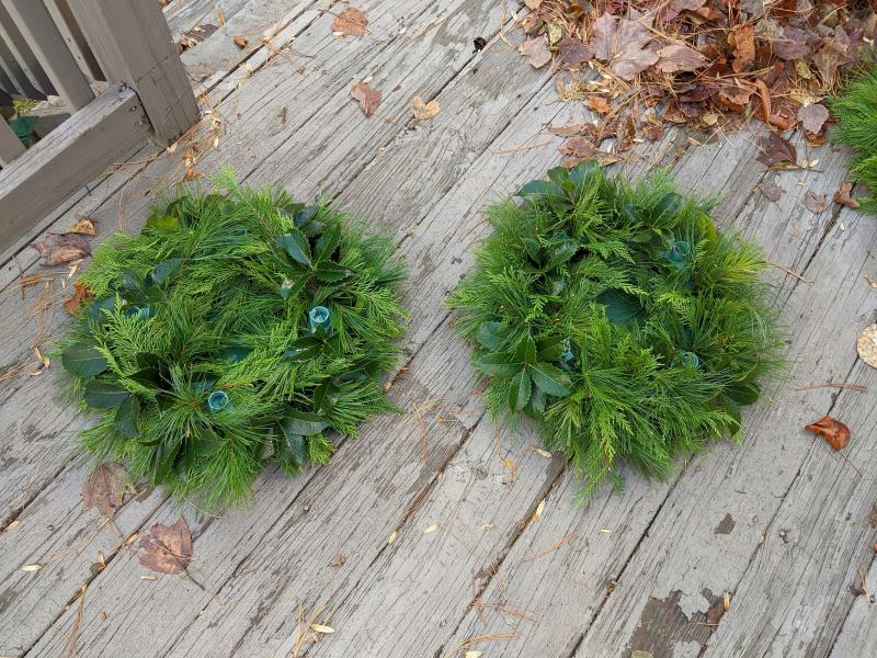 Abiding Savior Lutheran Church Advent Wreath Making 19